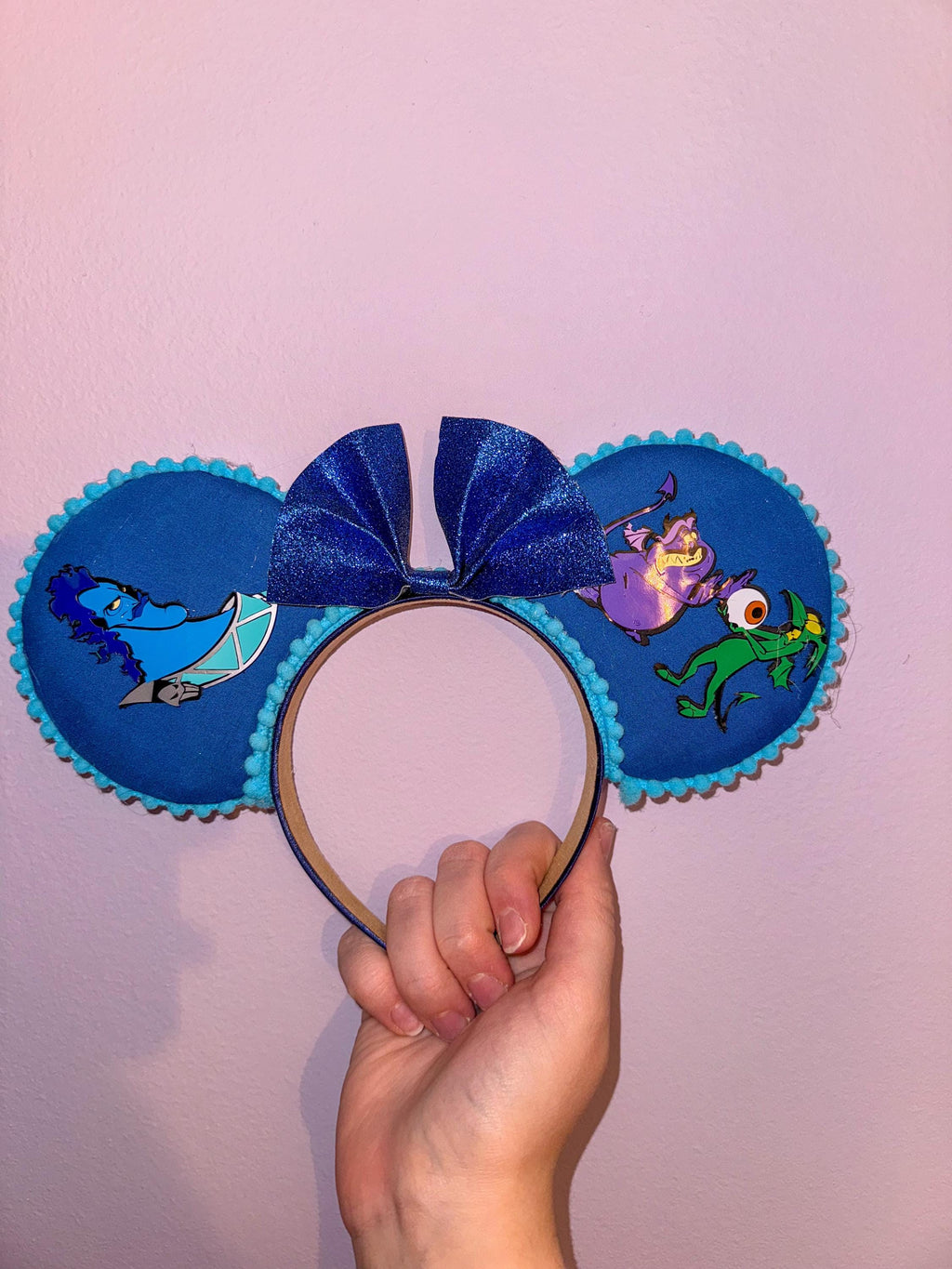 Handmade Hercules And Hades Inspired Mickey Ears