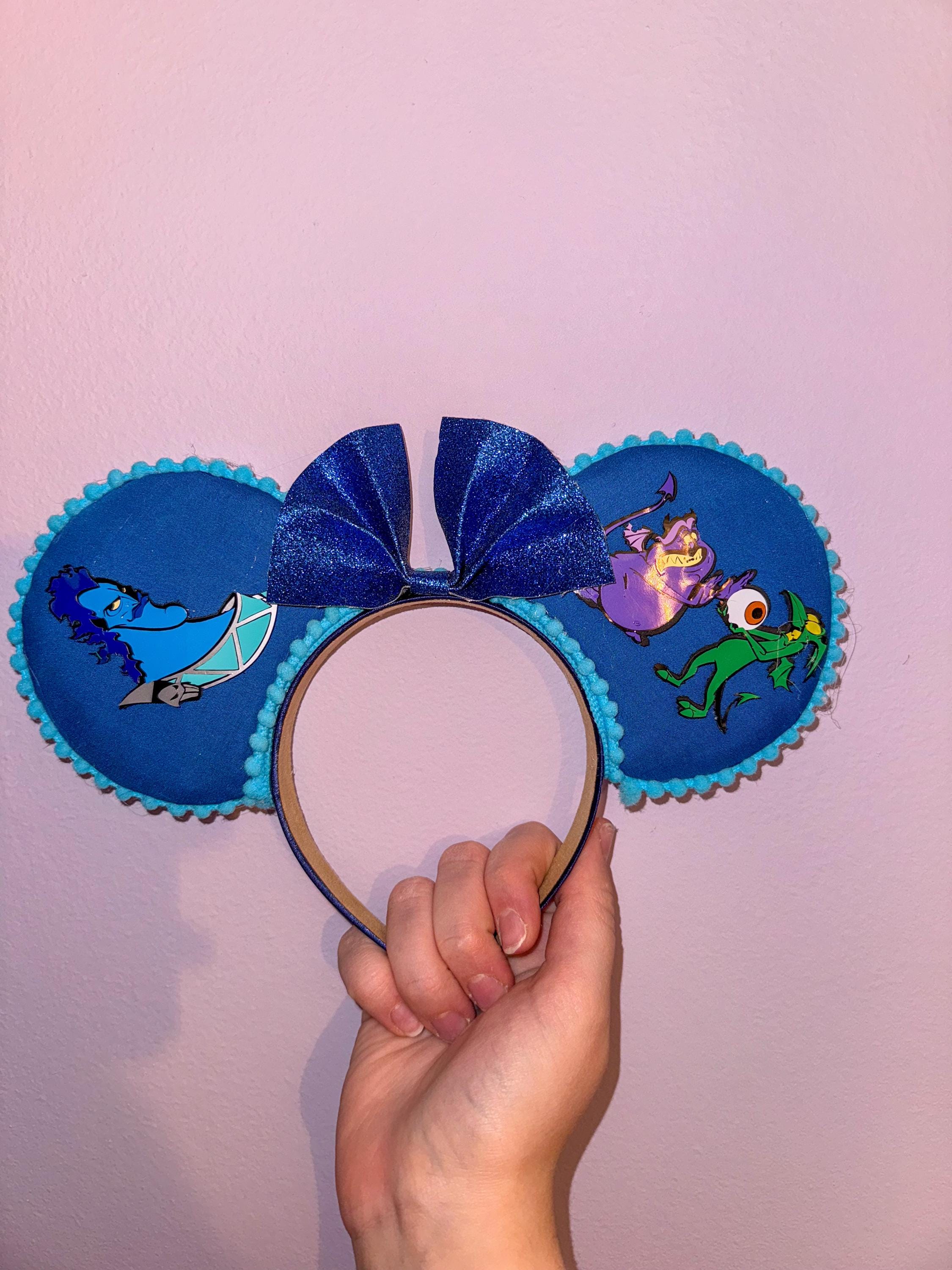 Handmade Hercules And Hades Inspired Mickey Ears