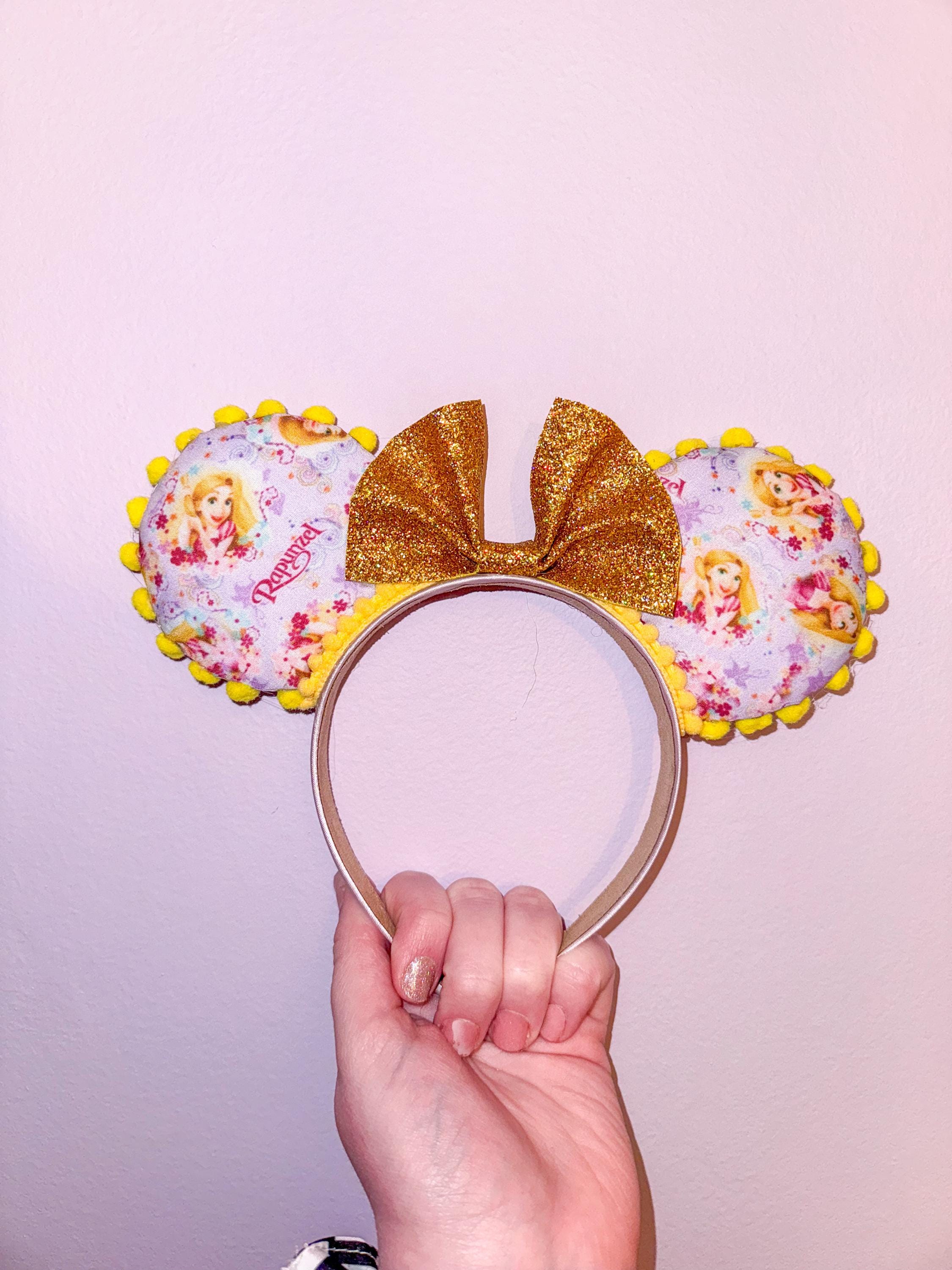 Handmade Disney Tangled Inspired Mickey Ears