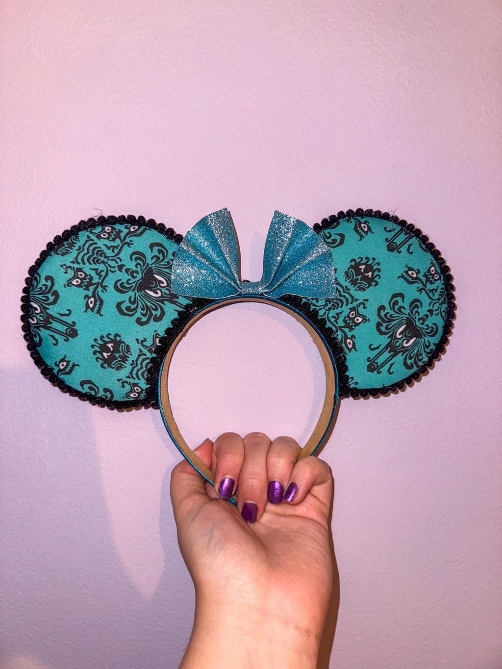 Handmade Haunted Mansion Inspired Mickey Ears