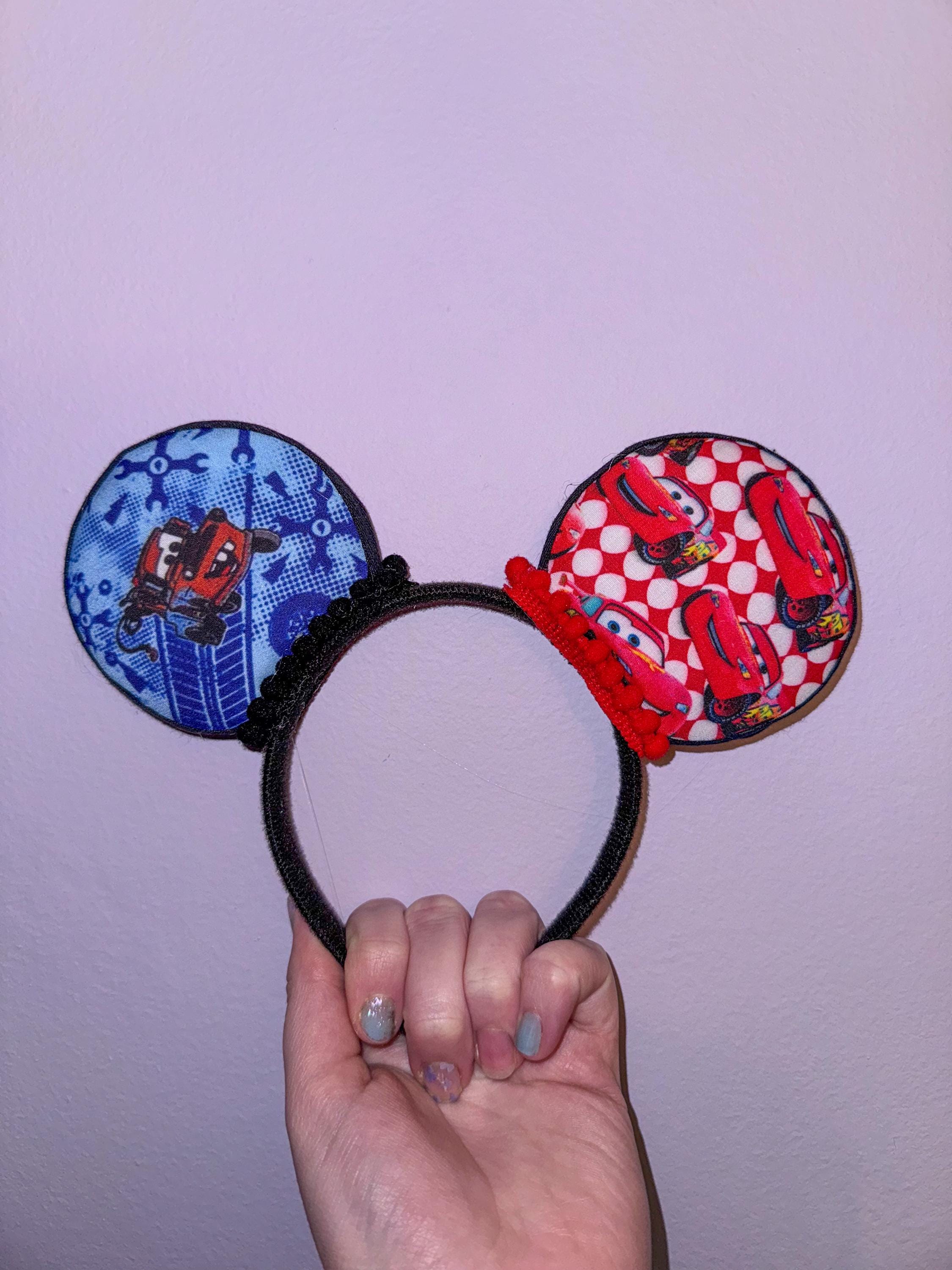 Handmade Disney Pixar Cars  Inspired Mickey Ears