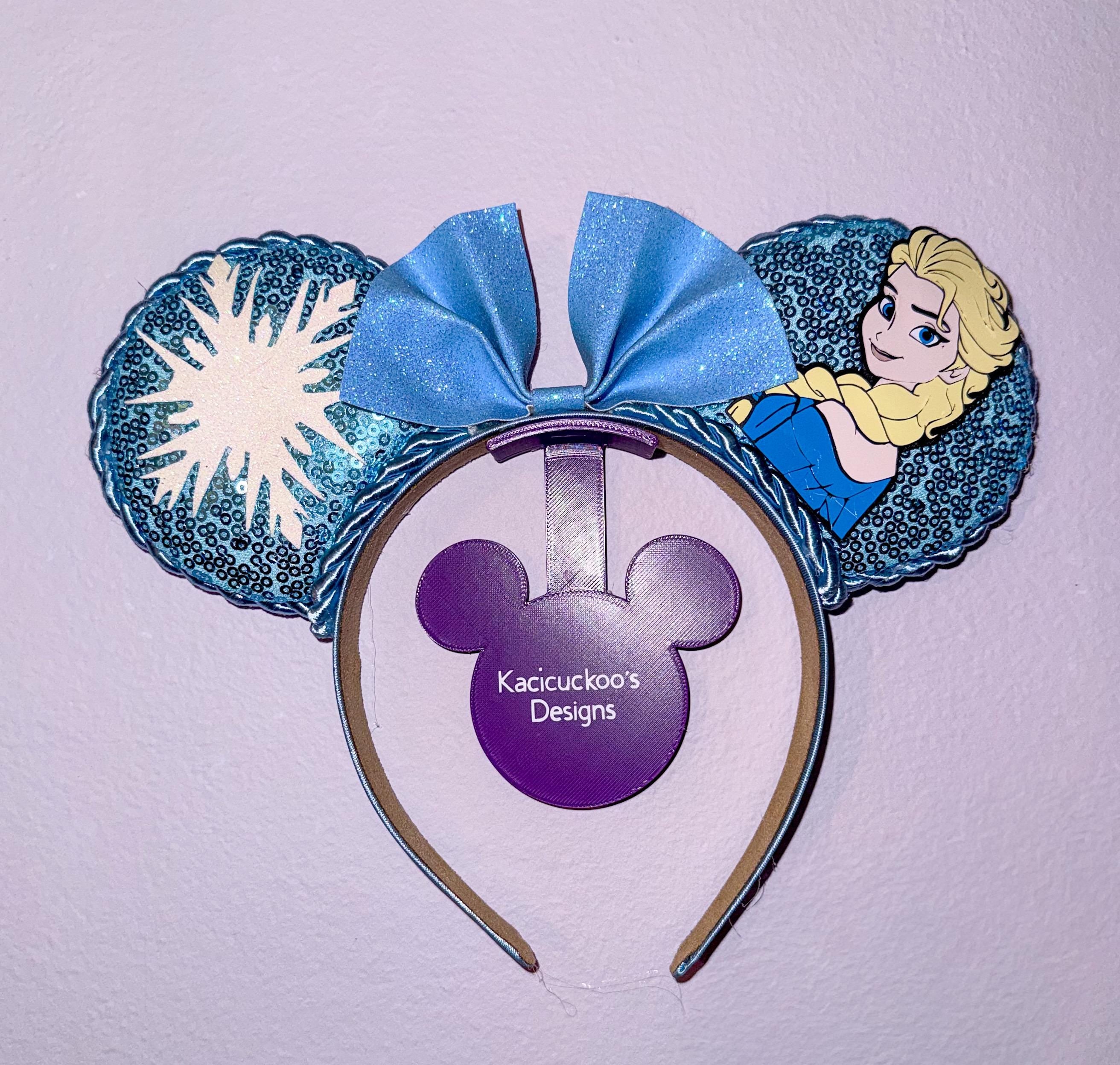 Handmade Disney Vinyl Frozen Inspired Mickey Ears
