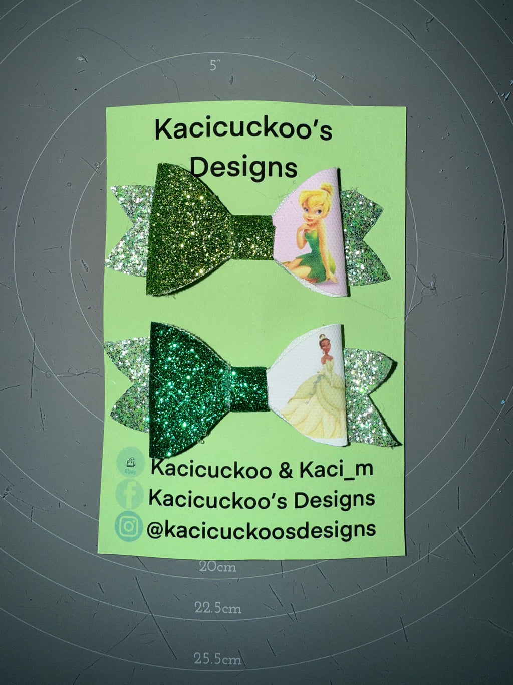 Handmade Disney Princess Inspired Bows