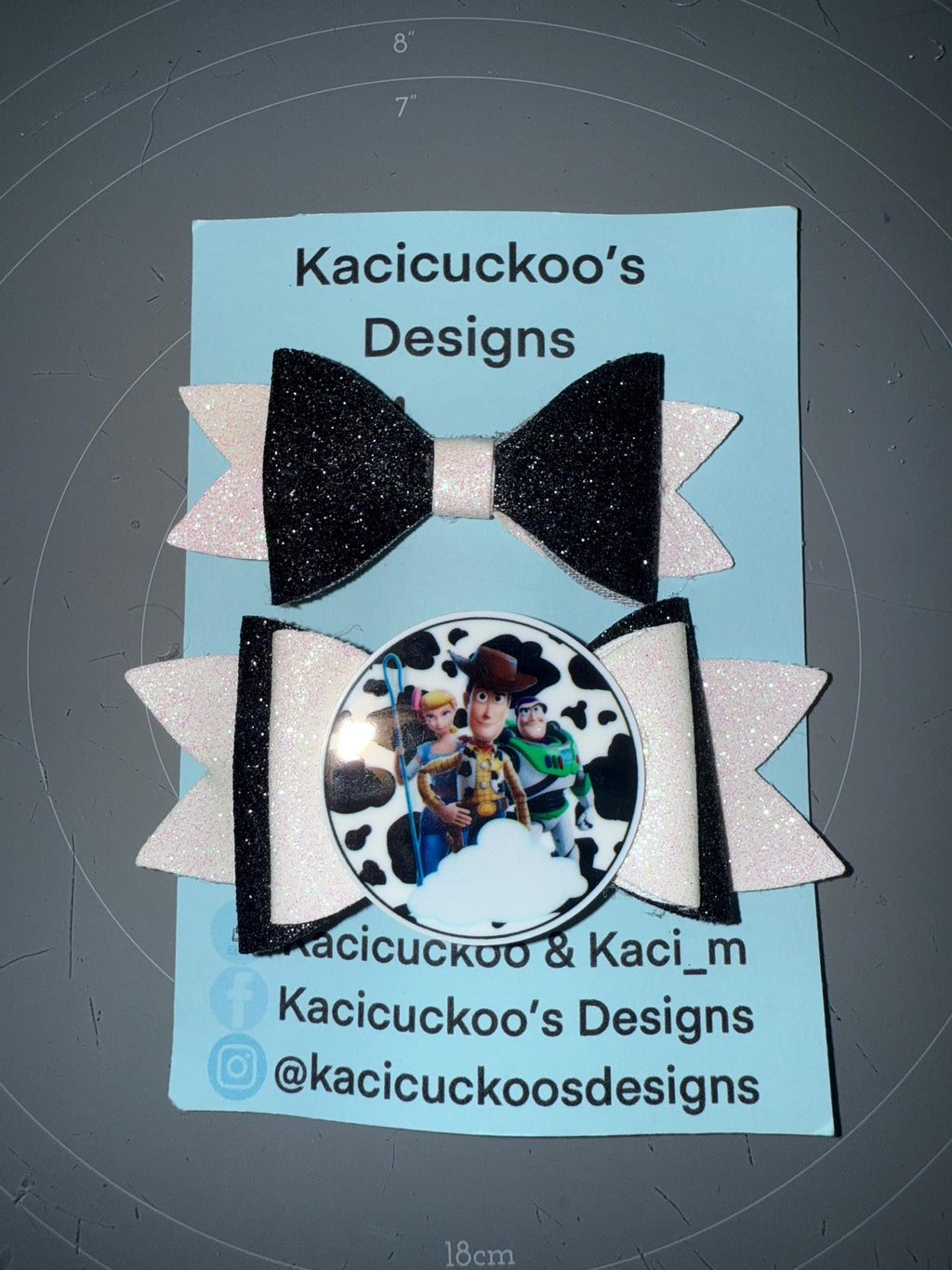 Handmade Toy Story Inspired Bows