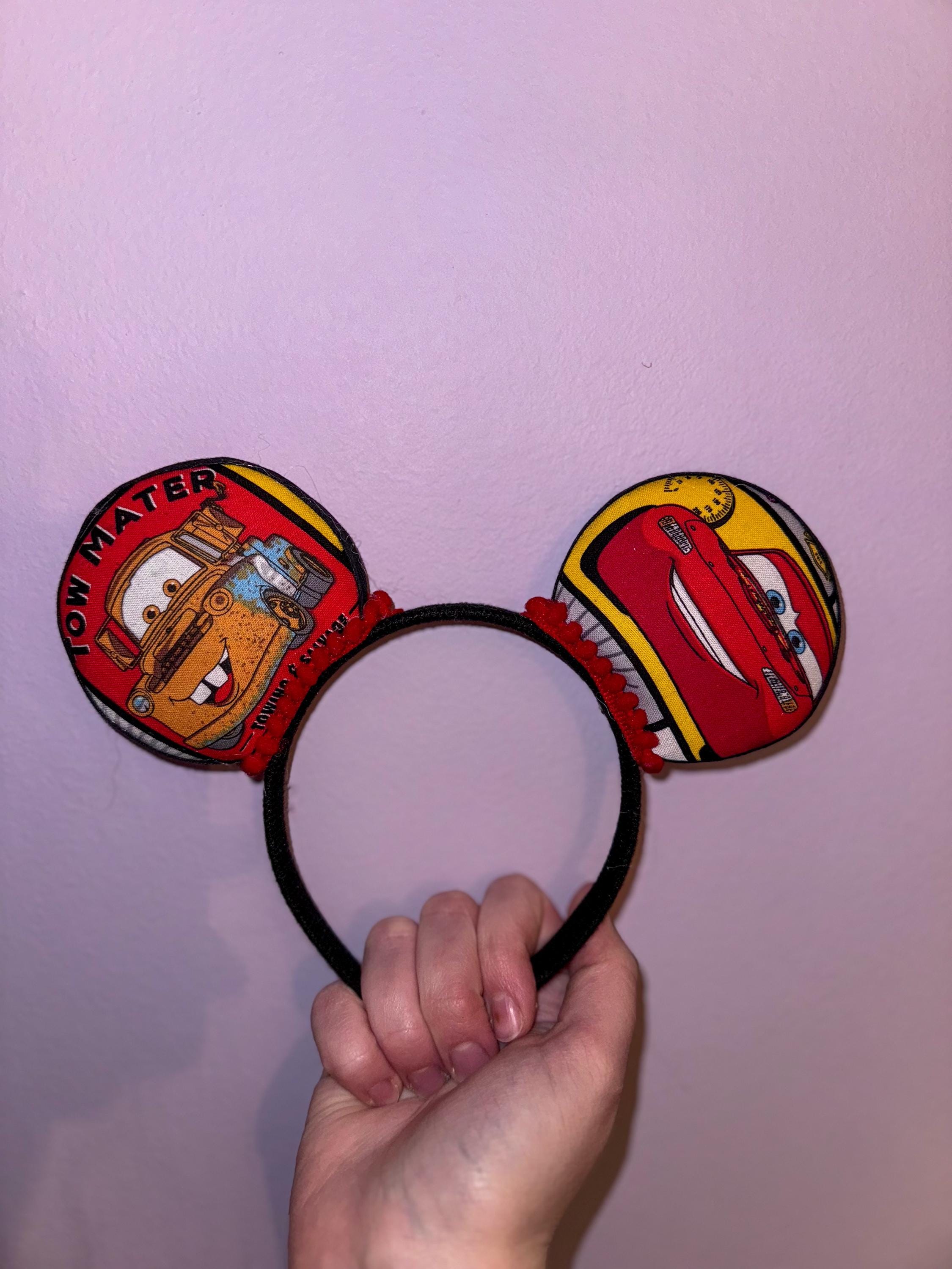 Handmade Disney Pixar Cars  Inspired Mickey Ears