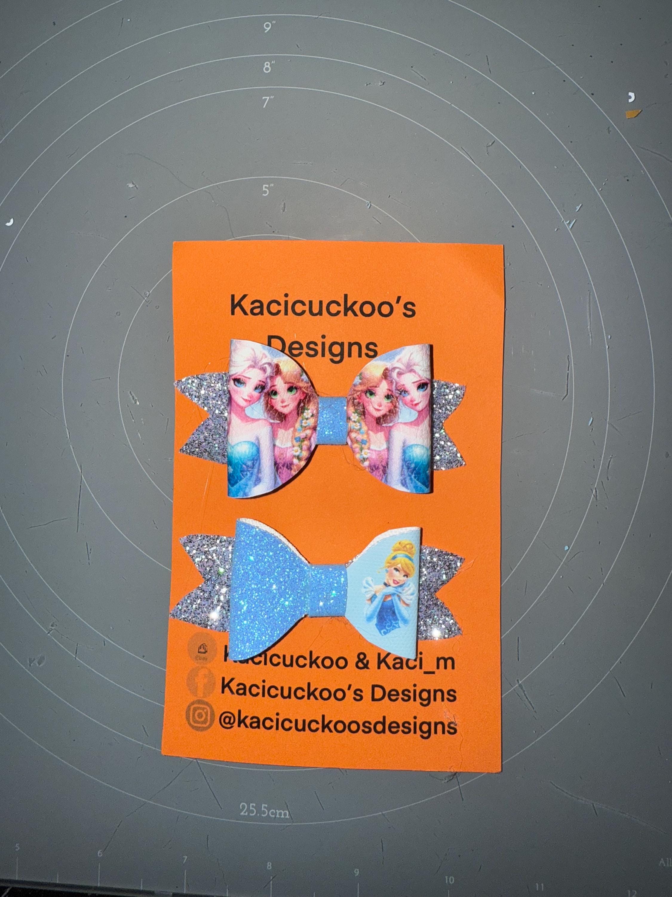 Handmade Disney Princess Inspired Bows