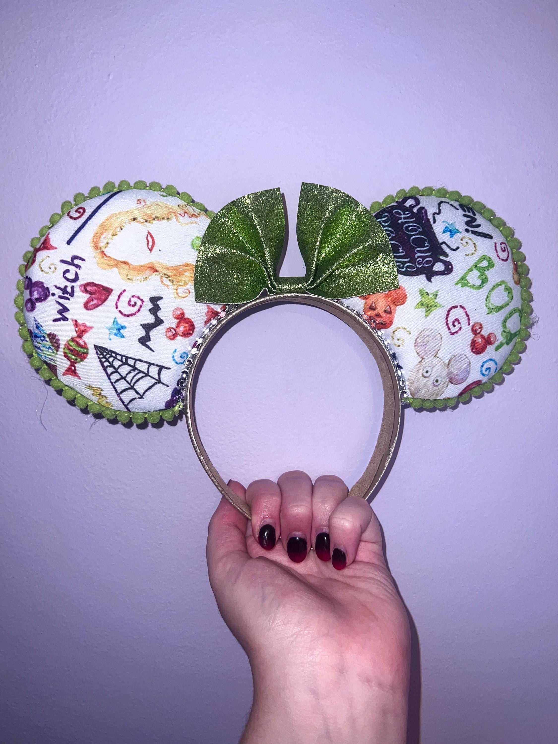 Handmade Halloween nspired Mickey Ears