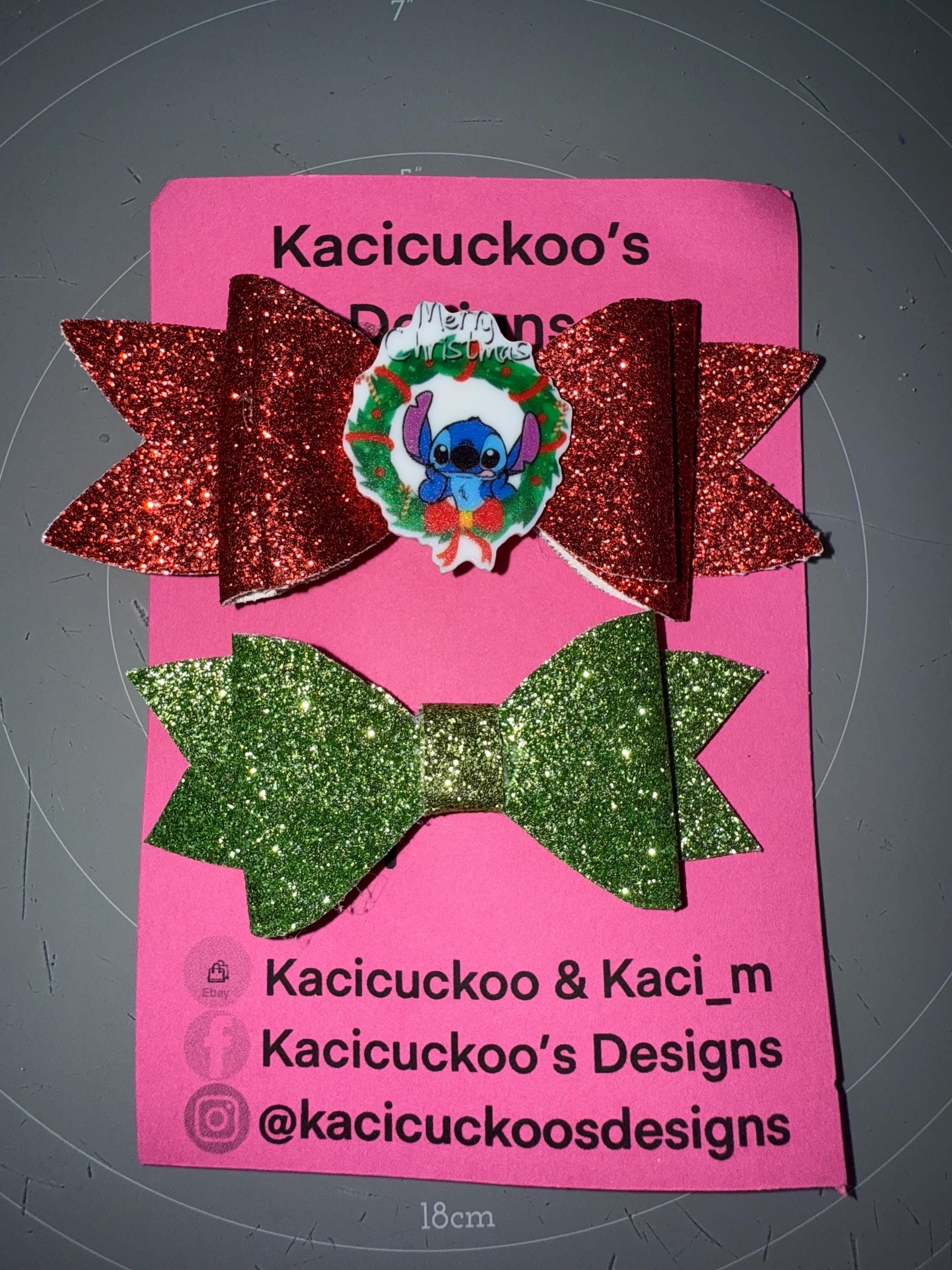 Handmade Stitch Christmas Inspired Bows