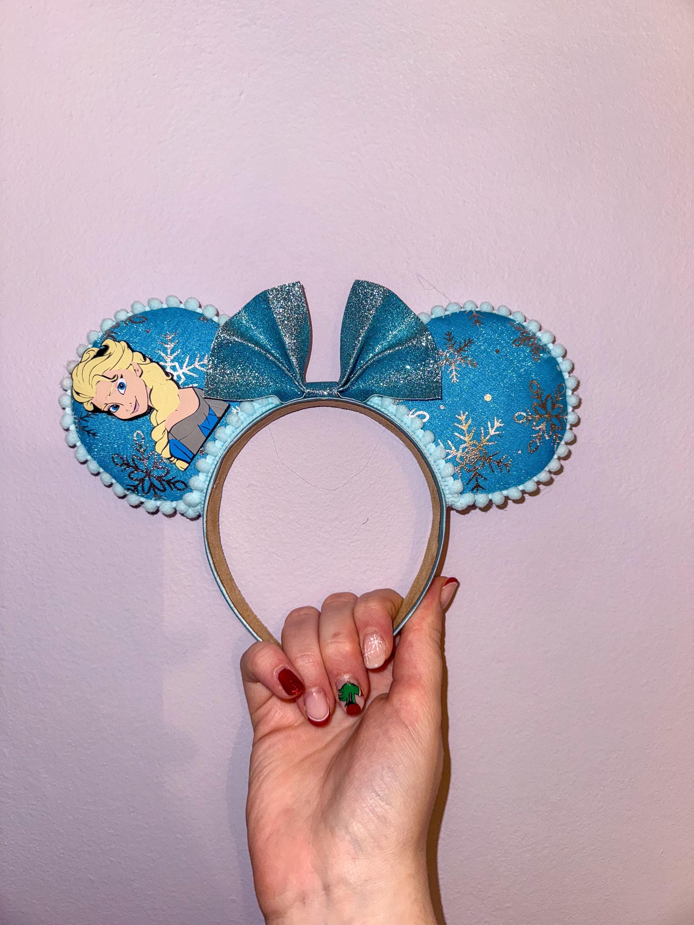 Handmade Disney Vinyl Frozen Inspired Mickey Ears